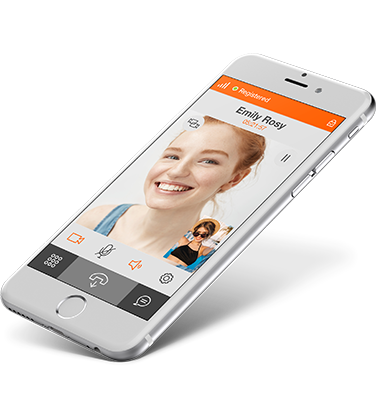 linphone mobile transparent
